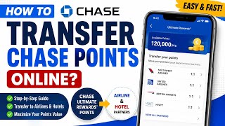 How to Transfer Chase points online