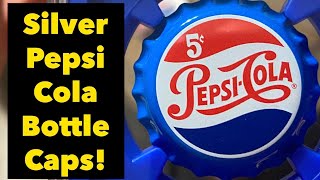 Pepsi Cola Bottle Cap Silver Coins HIGH GRADE