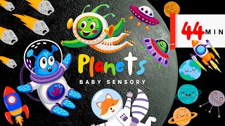 Magical Planets Adventure: Dancing In Space Baby Sensory with Colorful Planets, Rockets [0-2 Yrs]