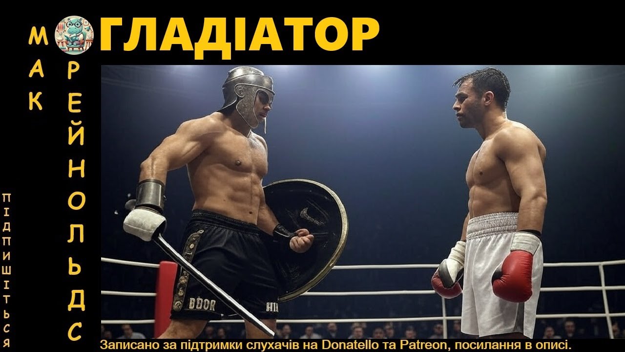Мак Рейнольдс - Гладіатор #аудіокнигиукраїнською #аудіокниги #фантастика #космос
