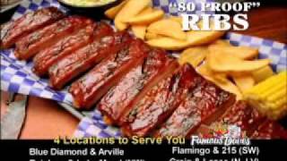 Famous Dave's Las Vegas - New "80 Proof" BBQ!