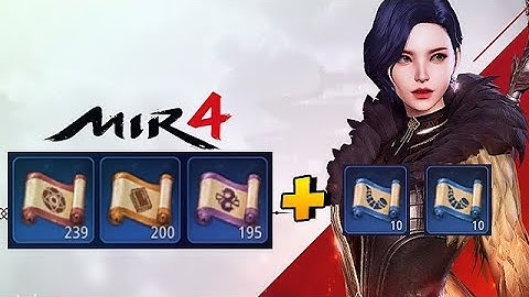 MIR4 - 654 Summon and Combine