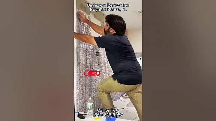 Timelapse of tile installation - Pereira Construction