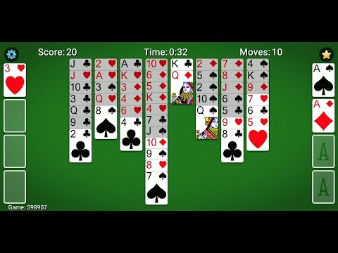 FreeCell Solitaire (by MobilityWare) - offline solitaire card game for Android and iOS - gameplay. - YouTube