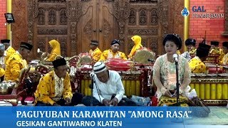 PAGUYUBAN KARAWITAN AMONG RASA
