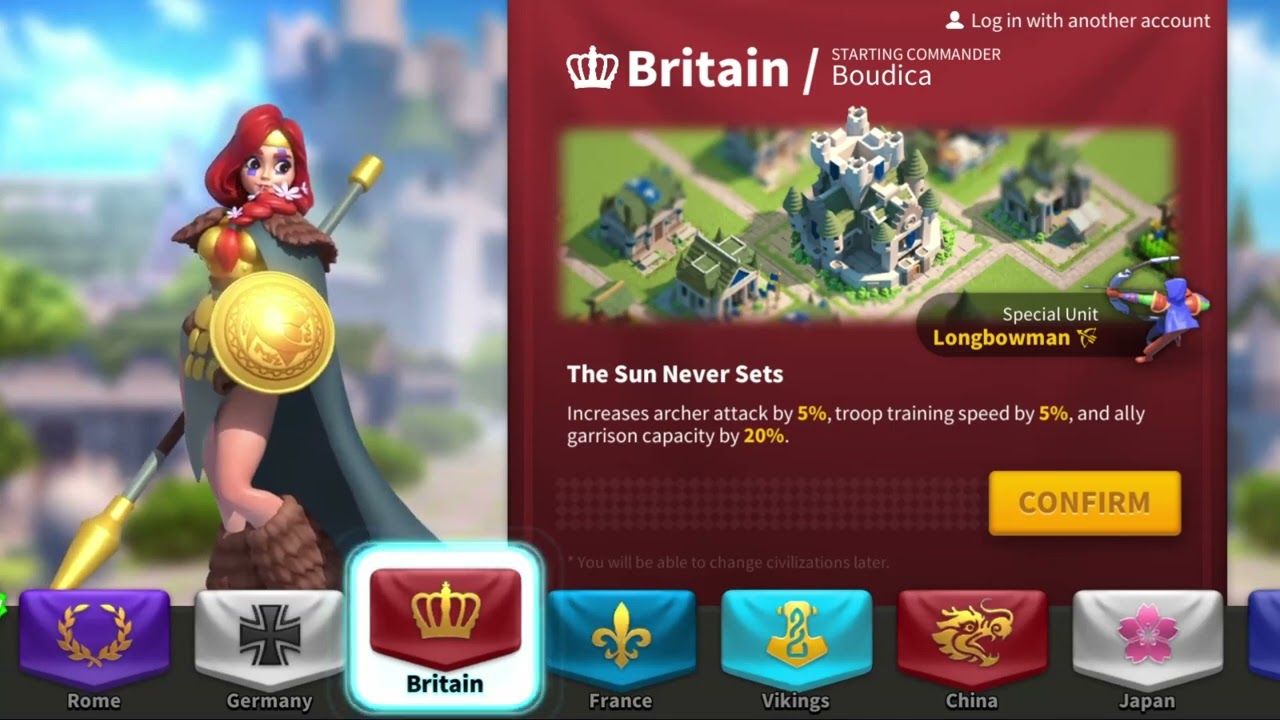 ROK Top 2 Starting Civilizations for Casual F2P - YouTube