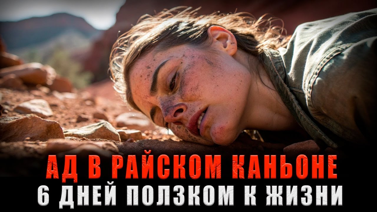 РОКОВАЯ ОШИБКА В РАЙСКОМ КАНЬОНЕ: 5 километров ползком к жизни. Реальная история выживания