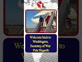Welcome back to Washington, Secretary of War Pete Hegseth | TV ONE USA News