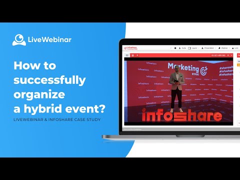 How to successfully organize a hybrid event? | @LiveWebinar x @Infoshare