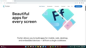 Curso gratis de Flutter de cero a experto. 1.- Introducción