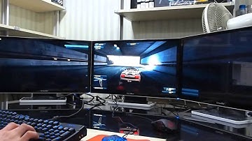 GTX TITAN 3WAY SLI / EYEFINITY / 3D SURROUND - Need For Speed -MOST WANTED 2