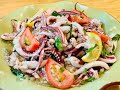 🦑地中海魷魚沙律Mediterranean￼ squid salad￼🍋