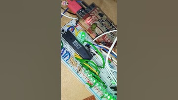 8085 Breadboard Computer | 8 bit Microprocessor | #shorts | #viralvideo