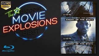 The Best Movie Explosions: Enemy of the State (1998) Building explosion Blu-ray Clip