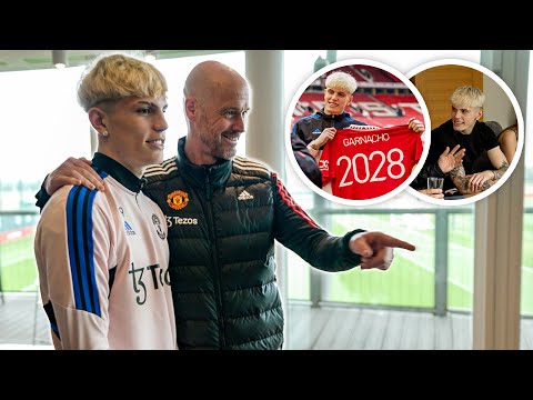 Ten Hag's Motivational Speech 🗣️ | A Day In The Life: Alejandro Garnacho 💫