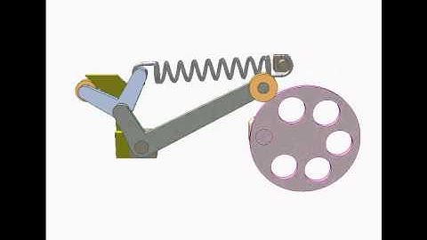 Constant tension from spring 2