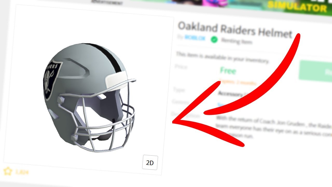 Get A Free Nfl Helmet In Roblox Roblox Week By Jentplays - free nfl rthro bundles roblox nfl super bowl liii patriots and rams