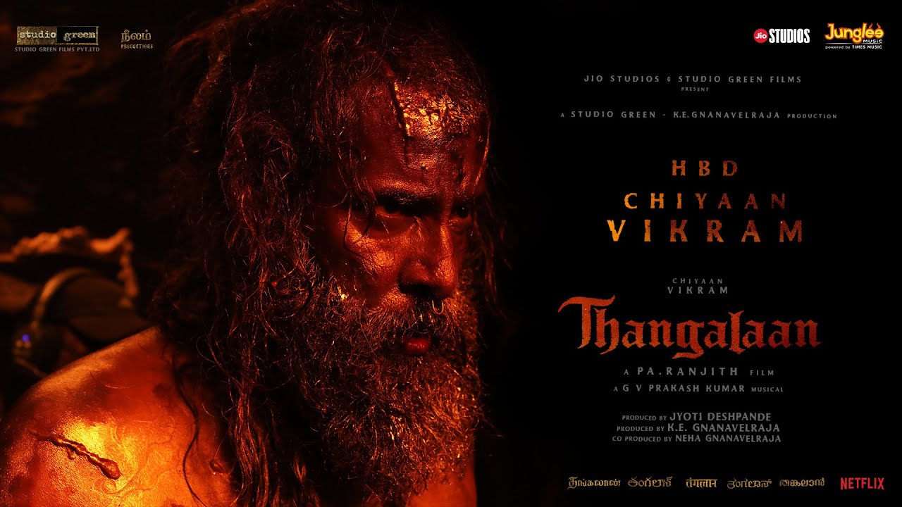 Thangalaan   Chiyaan Vikram  Birthday Tribute Video  KE Gnanavelraja  PaRanjith  G VPrakashKumar