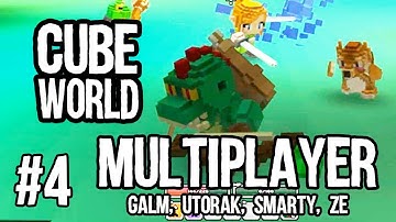 Cube World Multiplayer: Bringing Back the Ogre! w/ Ze, GaLm, Utorak, & Smarty - Ep. 4