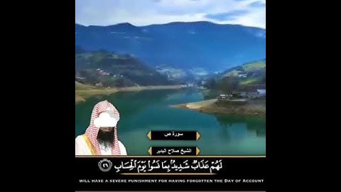 تلاوة خاشعة للشيخ صلاح البدير ☘️