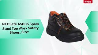 Meet the Ultimate Footwear Guardian - NEOSafe A5005 Spark Steel Toe Work Safety Shoes: Size 7!