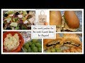 Our Work Lunches for the week | Lunch Ideas for Anyone!