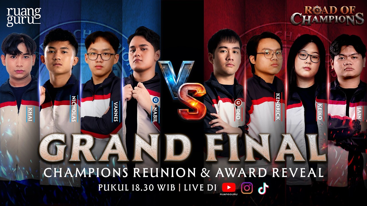 ROAD TO GRAND FINAL ROAD OF CHAMPIONS (ROC) 2025 | CHAMPIONS' REUNION & AWARDS REVEAL