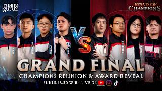 Road To Grand Final Road Of Chdanions roc 2025  Chdanions Reunion U0026 Awards Reveal