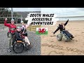 6 musttry accessible activities in south wales zip lining beach wheelchairs and more