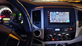 HOW TO INSTALL STEREO AND SUBWOOFER TOYOTA TACOMA 2012