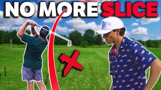 Fixing Bubbie's Slice | Golf Lesson | Grant Horvat Golf