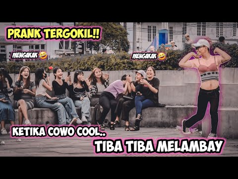 PRANK COWO COOL..KUKIRA AGUS TERNYATA AGNI HAHA ASLI BIKIN NGAKAK