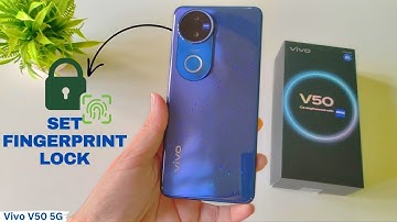Vivo V50 5G Vingerafdrukvergrendeling | Vingerafdrukvergrendelingsinstellingen
