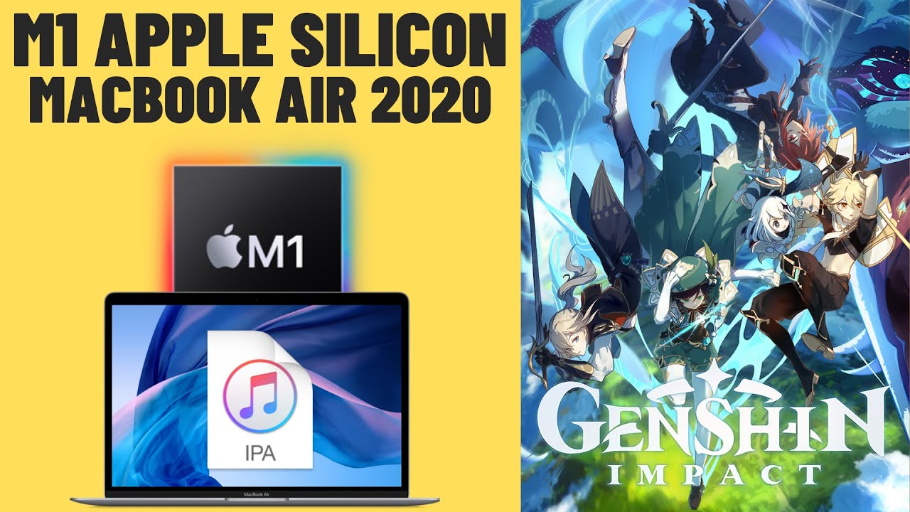 Genshin Impact Now Works Apple Silicon 60fps Controller Support M1 Macbook Air Youtube