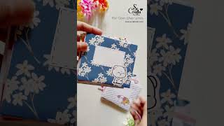 Cute gift ideas| birthday card | greeting cards Photo album  Scrapbook ideas | S Crafts #shorts #diy
