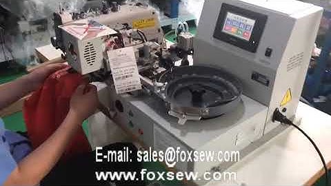 Automatic Feeding Button Attaching Machine with Bobbinless Sewing Machine Head 373D