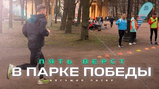 Пять верст в Парке Победы \ Бегущий Питер