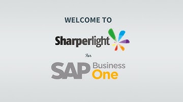 Welcome to Sharperlight.The Enterprise Reporting and Analysis Toolset for SAP B1