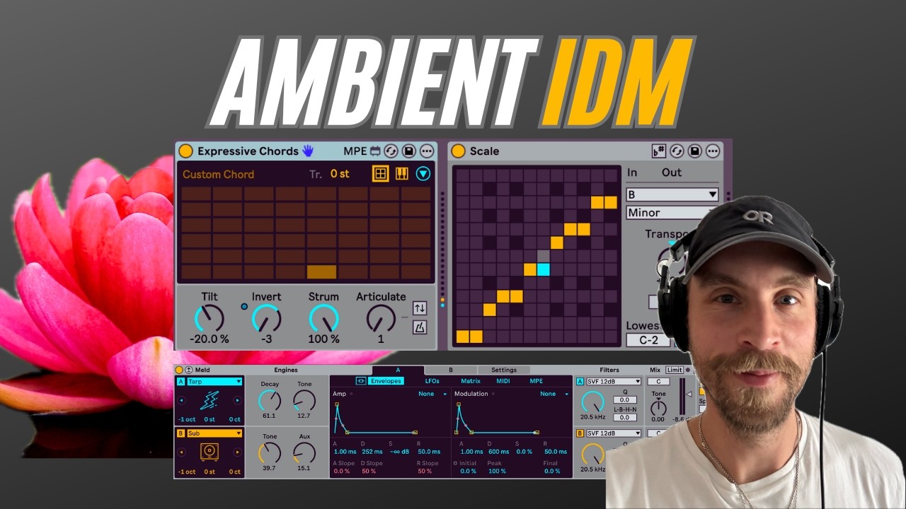 Technique: MINIMAL AMBIENT IDM in Ableton Live 12 + Project DL - YouTube