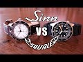 Automatic Watch Duel! Sinn 104 ST SA vs Squale 50 Atmos 1521 - Perth WAtch #153