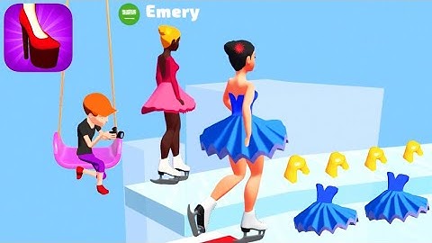 Shoe Race 👠 : All Levels Gameplay walkthrough Android, iOS New Update!!!