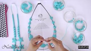 Silicone Teething Necklace for Moms _ DIY Silicone Teething Accessory
