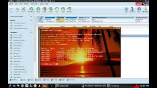 Simple disk partitioning in 4MLinux