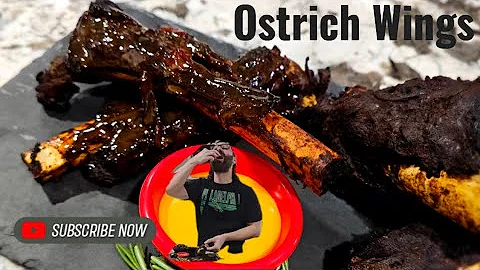 Cooking Ostrich Wings for the First Time Ever