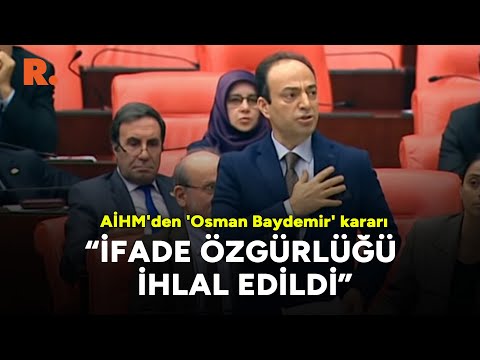 AİHM, Baydemir'in Kürdistan konuşmasına ceza verilmesine 'hak ihlali' dedi