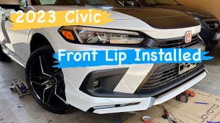 Easy Way to Install the 2023 Honda Civic Front Lip Bumper