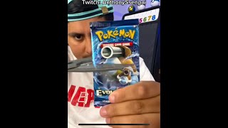 Cutting a Charizard in half in a Pokémon pack!😨 #shorts