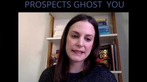 2 Reasons Prospects Ghost