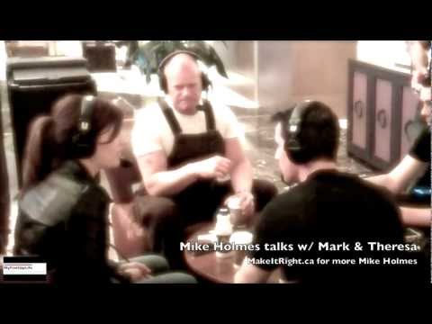 Mike Holmes talks w/ Mark & Theresa on the MyFixitUpLife show