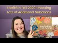 Fabfitfun Fall 2020 Unboxing / Additional Selections